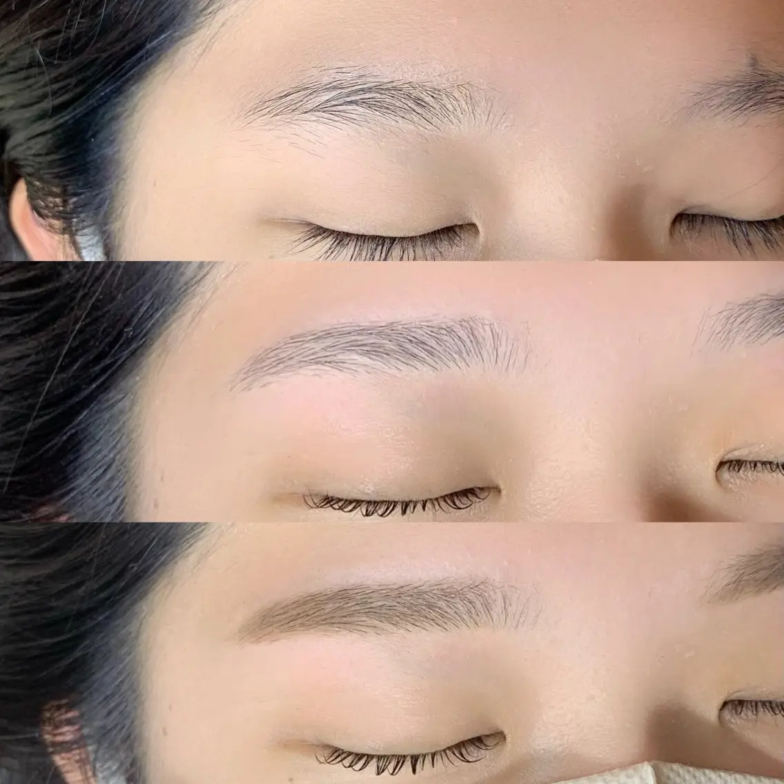 アイブロウ ワックス脱毛 眉カット eyelist maiのマツエク・マツパデザイン