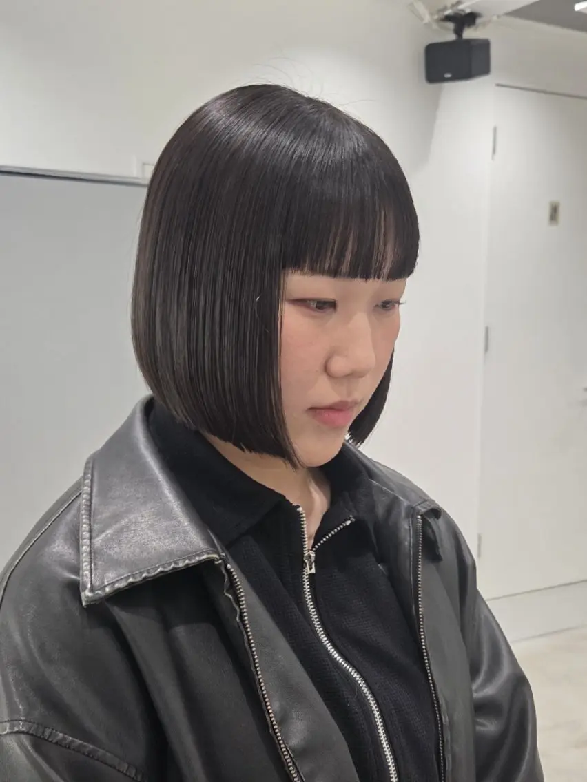 ショート ボブ 顔周りカット ヨクト/当日直前✨ 予約大歓迎🙆‍♀️のヘアスタイル