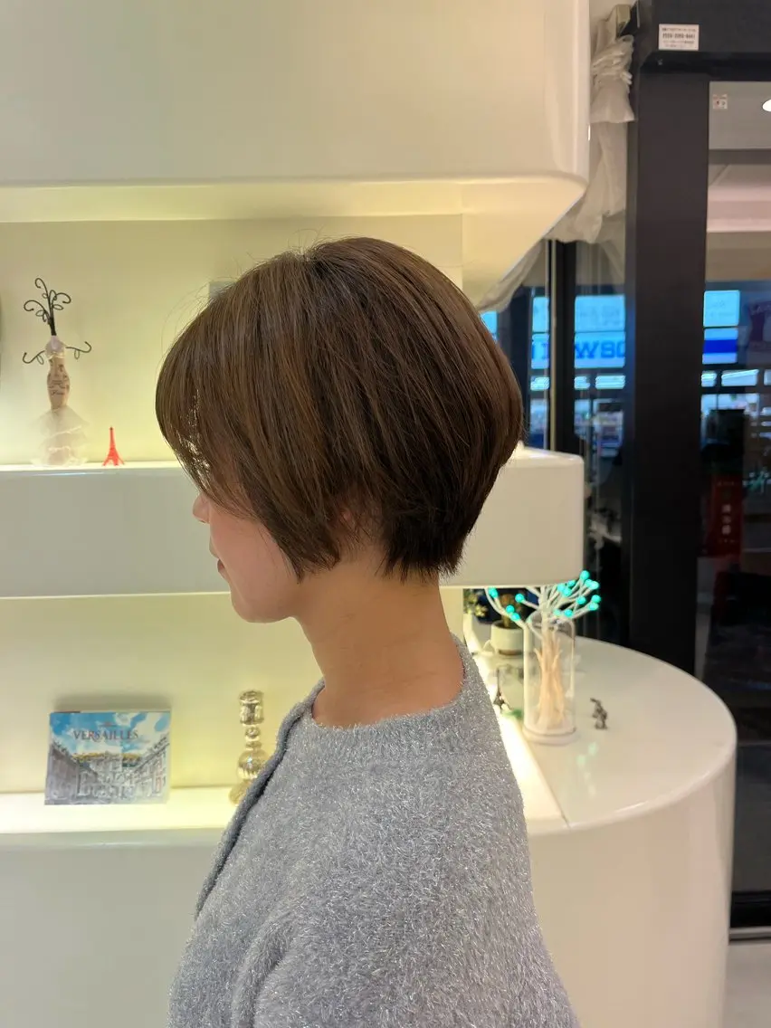 ショート ショートヘア 猫宮 陵希のヘアスタイル