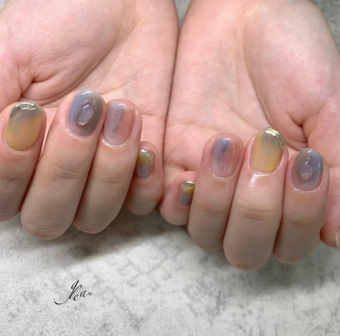 ネイル ハンドネイル gleam✴︎ sayakaのネイルデザイン