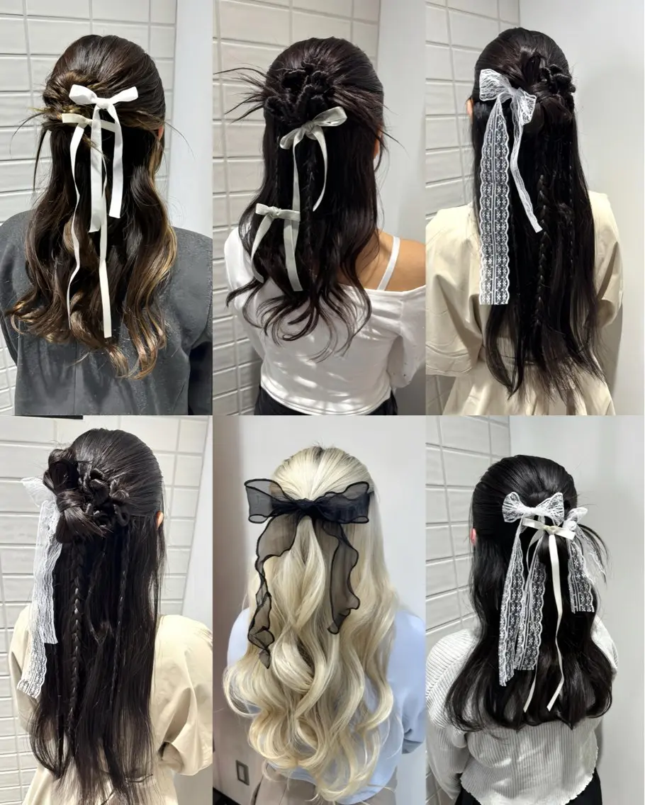 【お呼ばれヘアセット】いまっぽカチモリスタイル🇰🇷🤍✨の写真