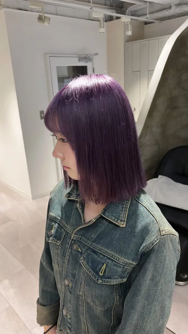 ミディアム Miyuu 『藤沢』のヘアスタイル