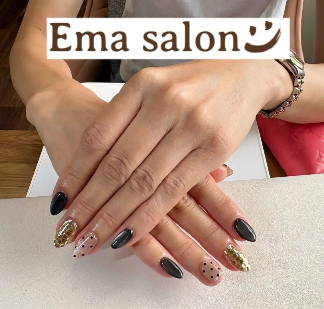 ネイル 持ち込み ハンドネイル Ema salon hiromiのネイルデザイン