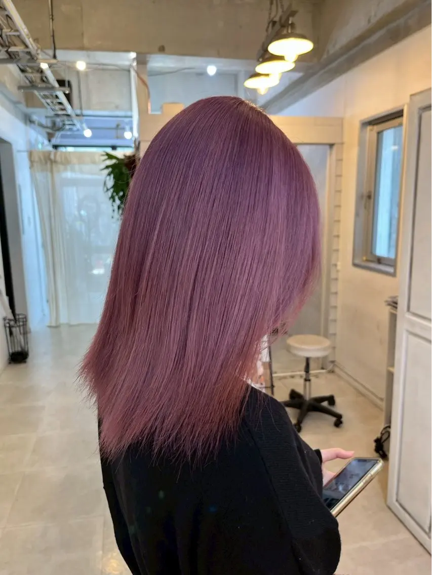 カラー 陽 菜のヘアスタイル