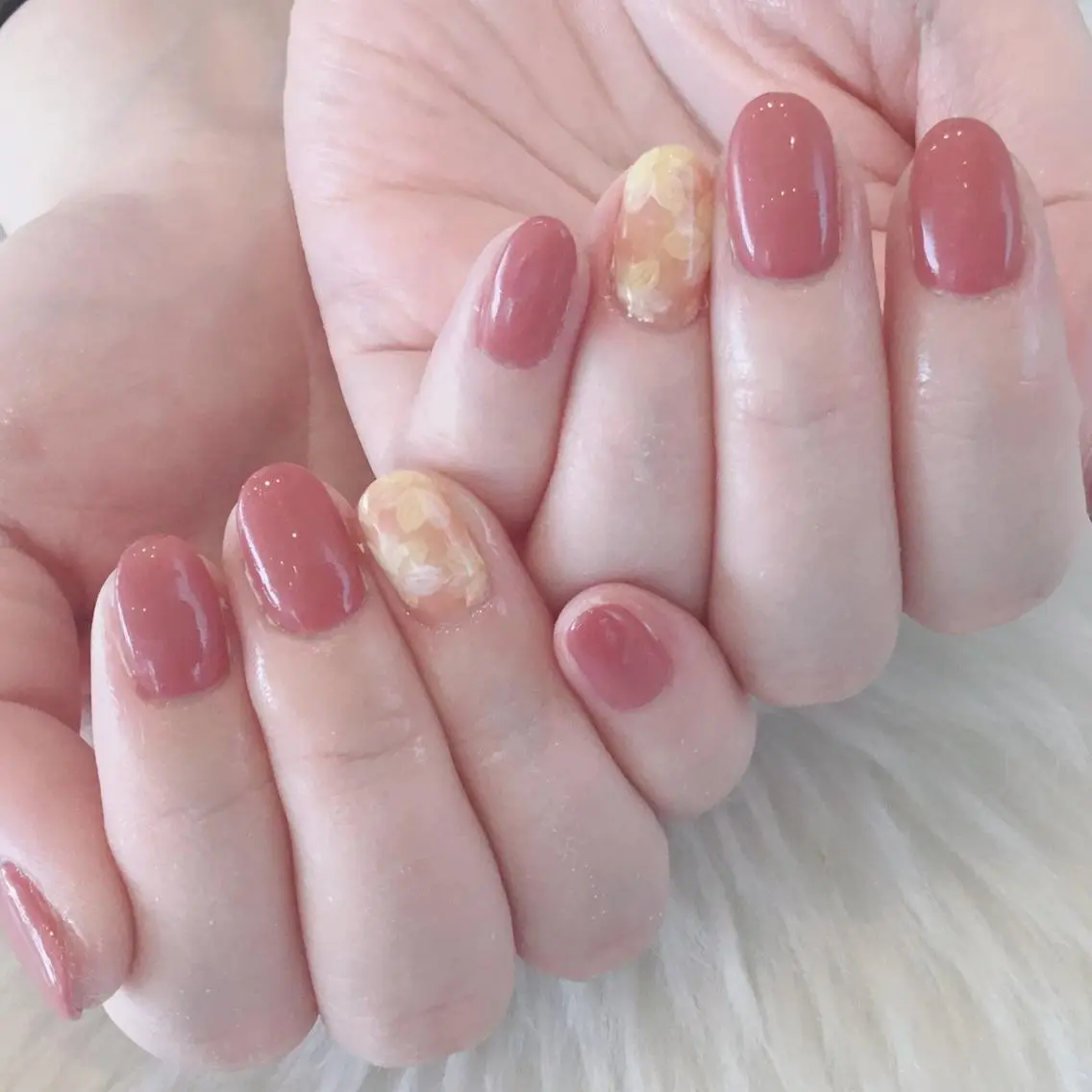 ネイル シンプルネイル ハンドネイル Kanai Harukaのネイルデザイン