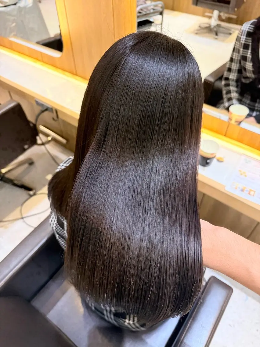 ミディアム カラー ヘアアレンジ エクステ/髪質改善 🖤RYUSEI🖤のヘアスタイル