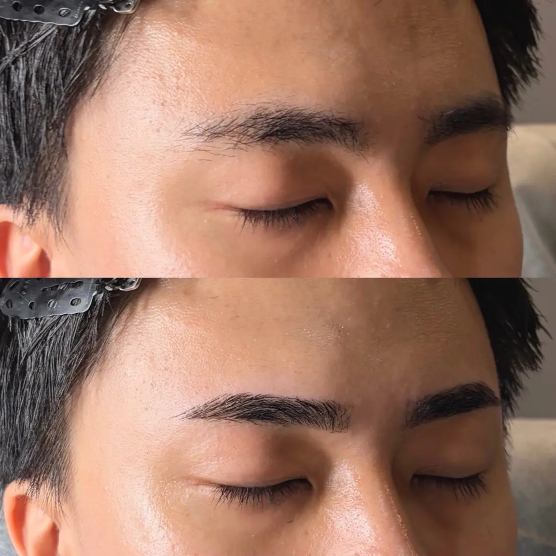🥨メンズ眉毛ワックス(毛抜き、カット込み)🥨の写真