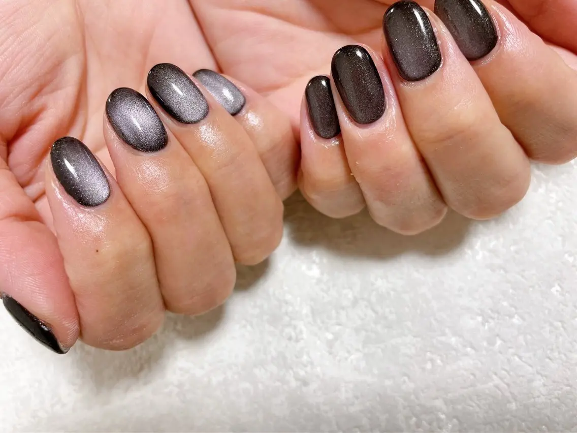 ネイル ジェルネイル 韓国ネイル マグネットネイル メンズネイル パラジェル ハンドネイル kiki nail &brow二子玉川のネイルデザイン