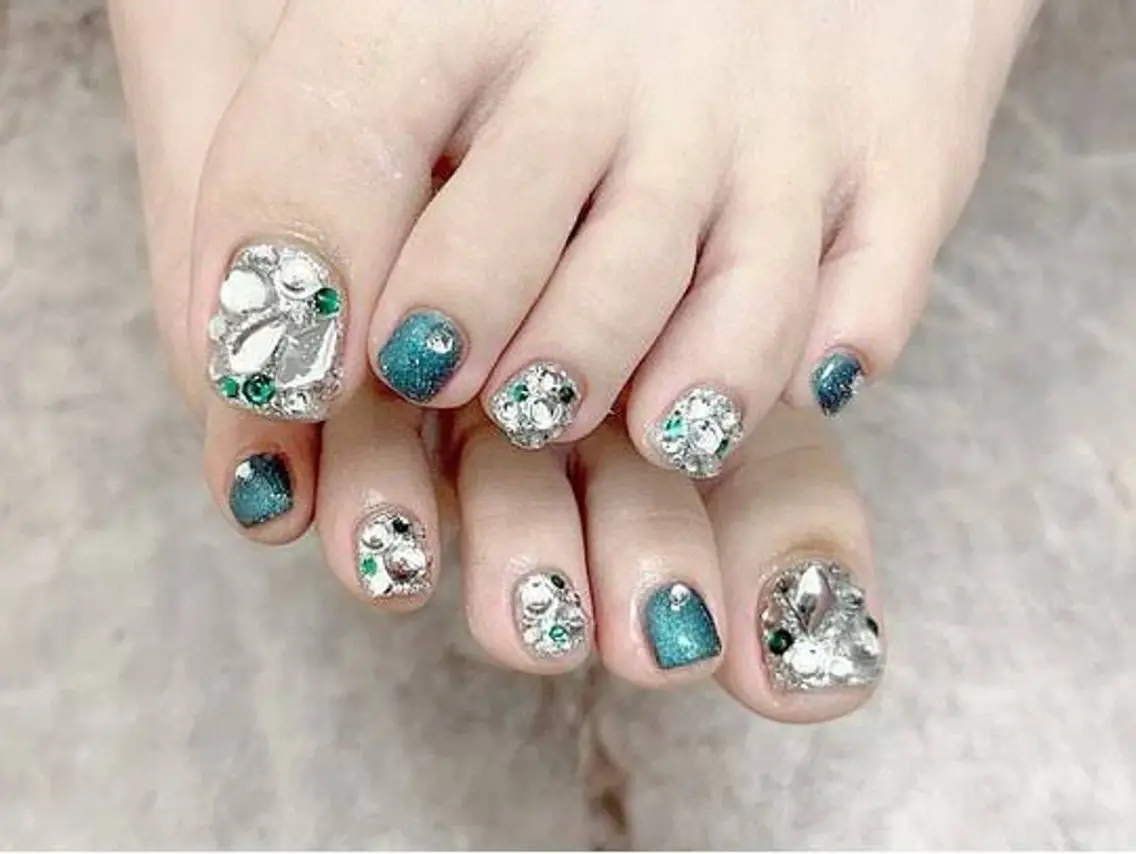 ネイル フットネイル tp1002 nailsのネイルデザイン