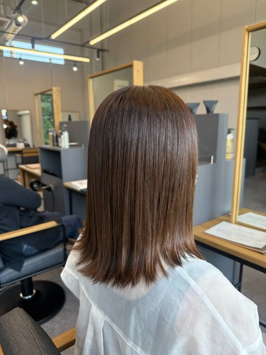 カラー ヘアカラー モデル募集┋鶴見 ┋横堤┋陽菜実୨୧のヘアスタイル