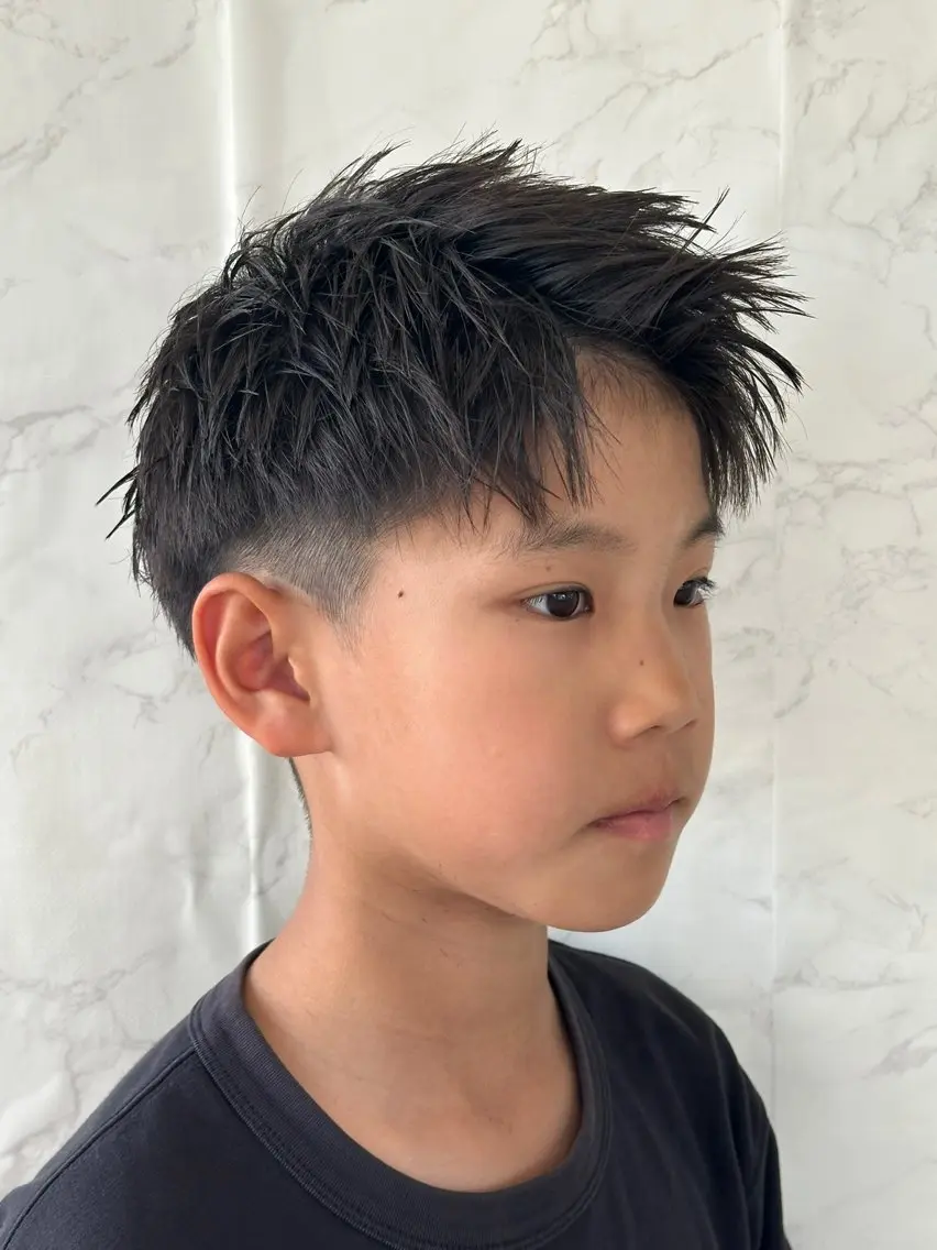 ショート ショートヘア 福本 ルミのヘアスタイル