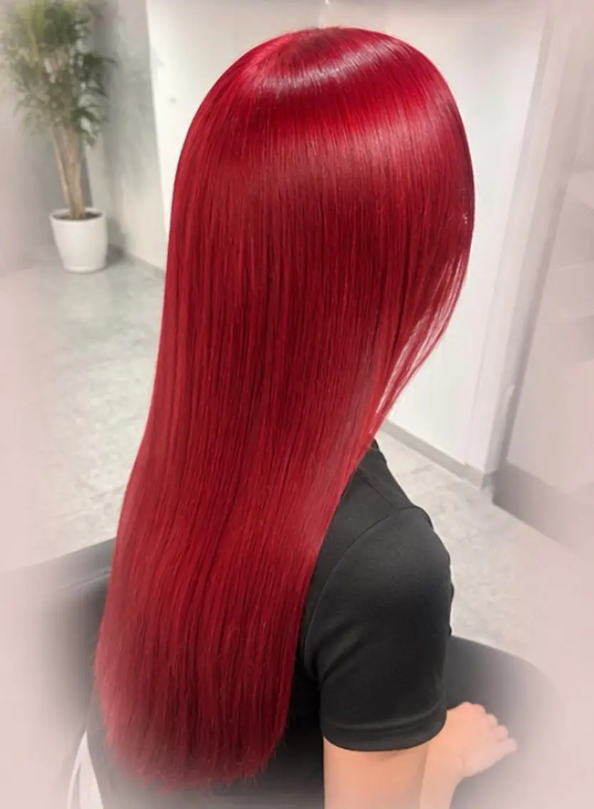 ロング カラー ヘアカラー sakina ໒꒱のヘアスタイル