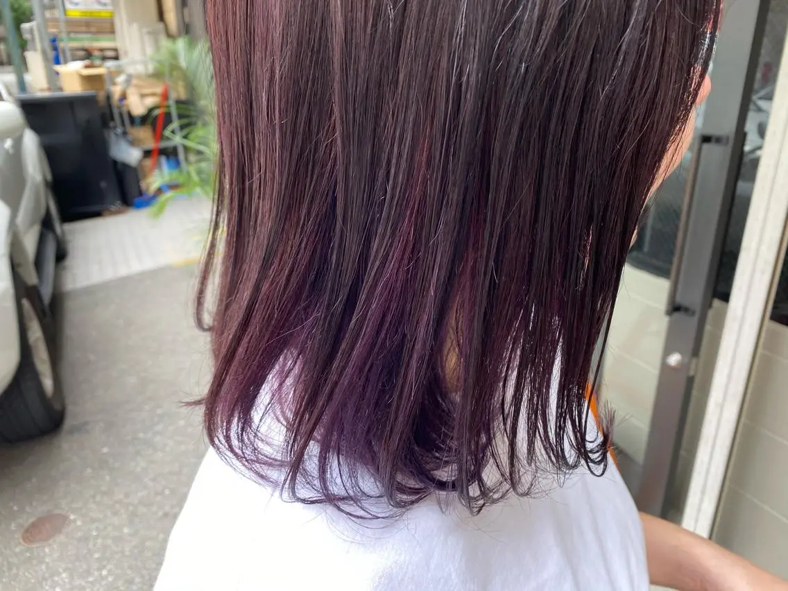 カラー 中富 🍪みなのヘアスタイル