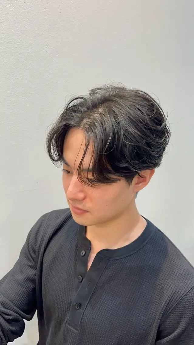 メンズ 岡野 豪のヘアスタイル