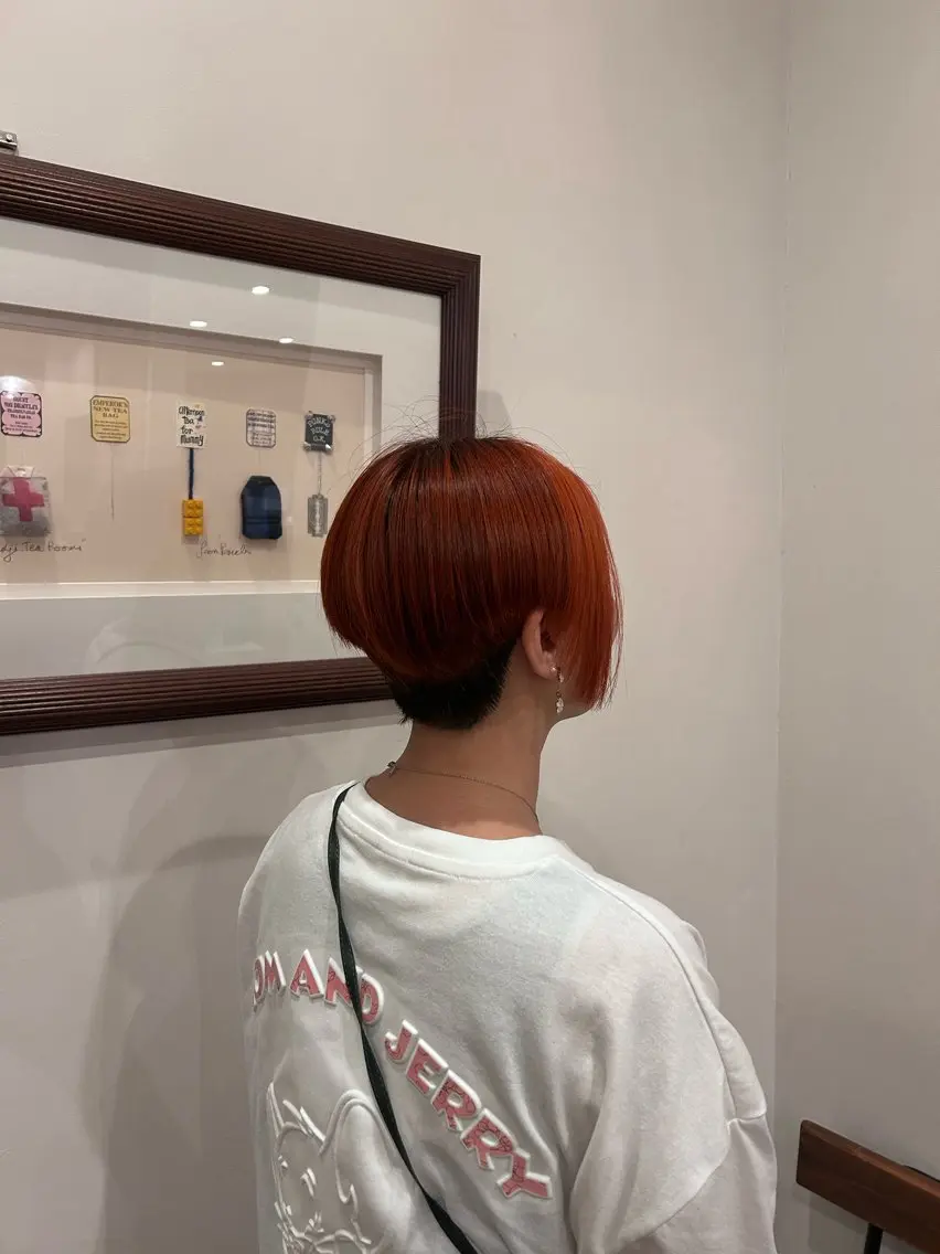 カラー＋水素トリートメントの写真