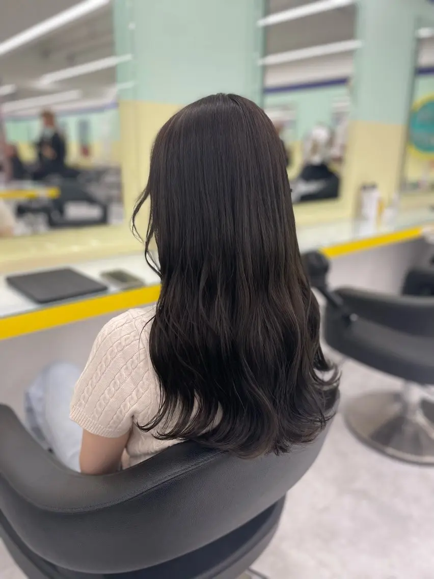 セミロング カラー ヘアアレンジ カット ヘアカラー トリートメント 【透明感×レイヤー】 🍃RIKU🍃のヘアスタイル
