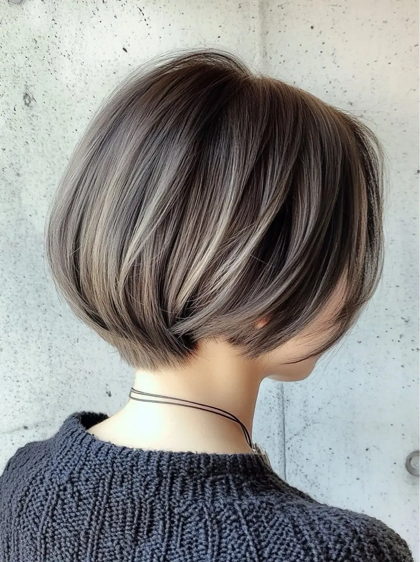 ショート カット ヘアカラー トリートメント 銀座/レイヤー 🌷nonoka🌷のヘアスタイル