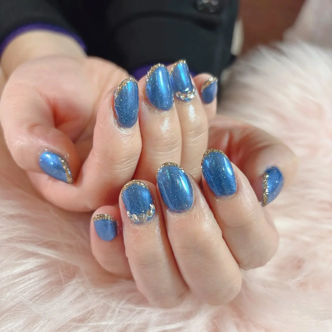 ネイル 長さ出し ワンカラーネイル MignonReve 🎀Sayaのネイルデザイン