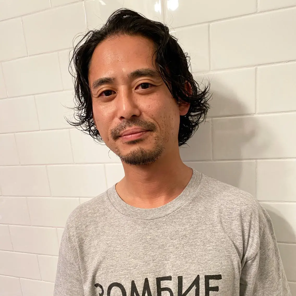 ミディアム カラー パーマ ヘアアレンジ メンズ キッズ ネイル マツエク・マツパ 中元 淳のヘアスタイル
