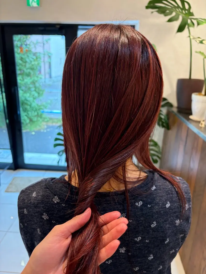 ミディアム ヘアカラー 悠良/平塚店 似合わせスタイリストのヘアスタイル
