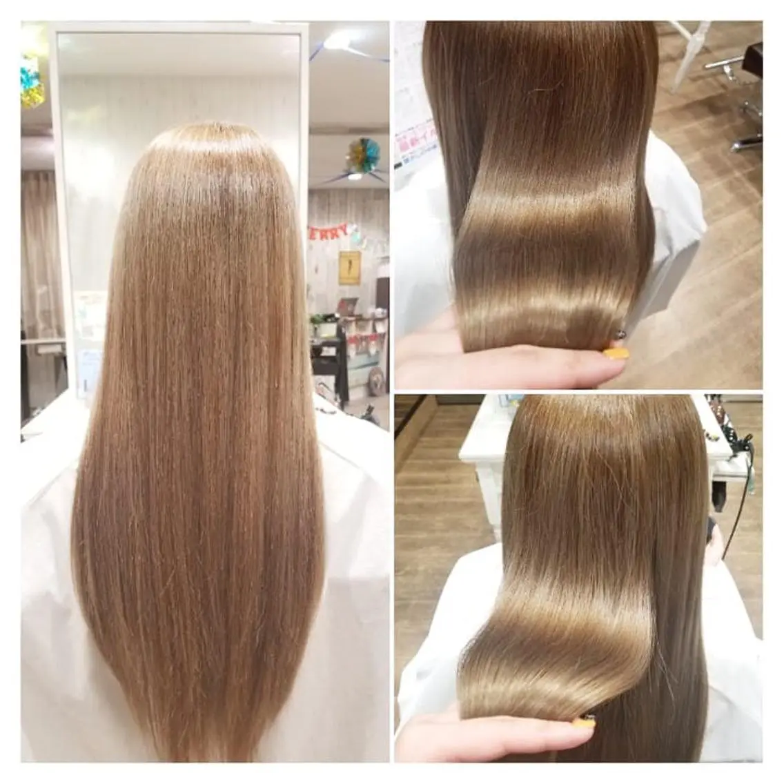 ロング トリートメント トリートメント ヘッドスパ 店長 とみー / ツヤ感&似合わせのヘアスタイル