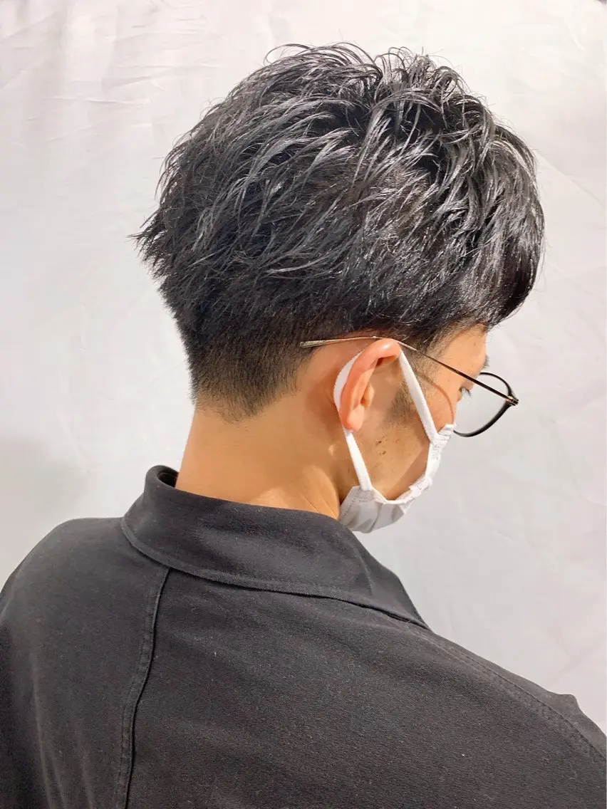 ショート パーマ メンズ 新宿御苑前/ボブ 髪質改善Ryuseiのヘアスタイル