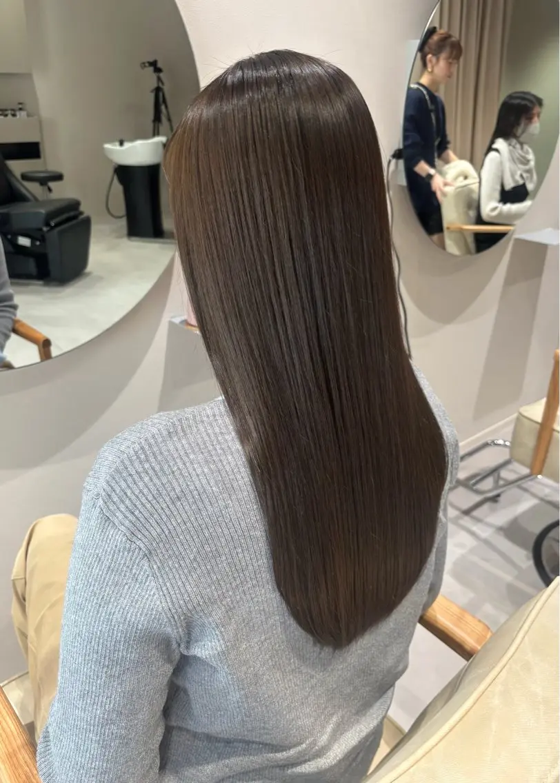 ロング ヘアカラー 透明感カラーが得意✨ arakawayuaのヘアスタイル