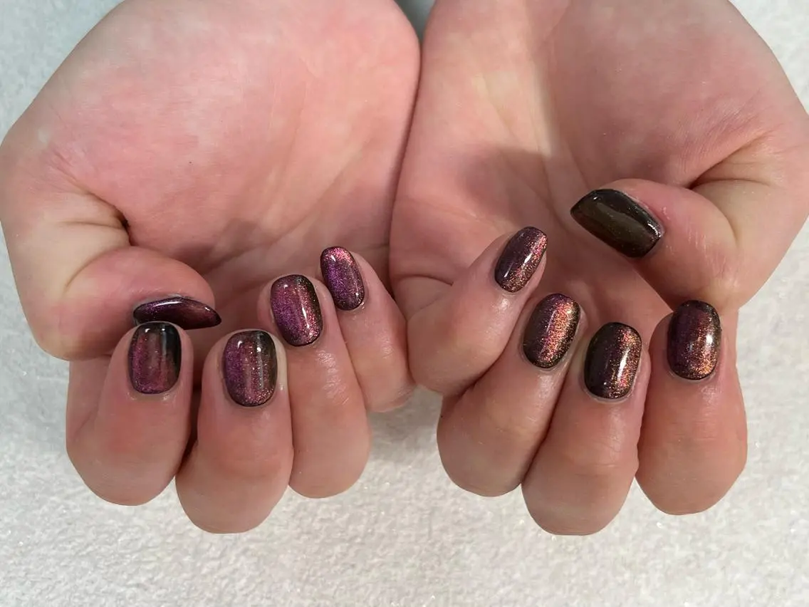 ネイル オーロラネイル フラワーネイル フットネイル フレンチネイル ジェルネイル ハンドネイル mogunail &blowのネイルデザイン