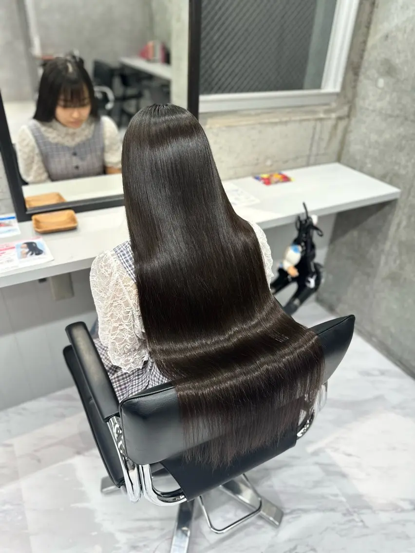 ロング 🫧あんり　縮毛矯正 髪質改善🫧のヘアスタイル