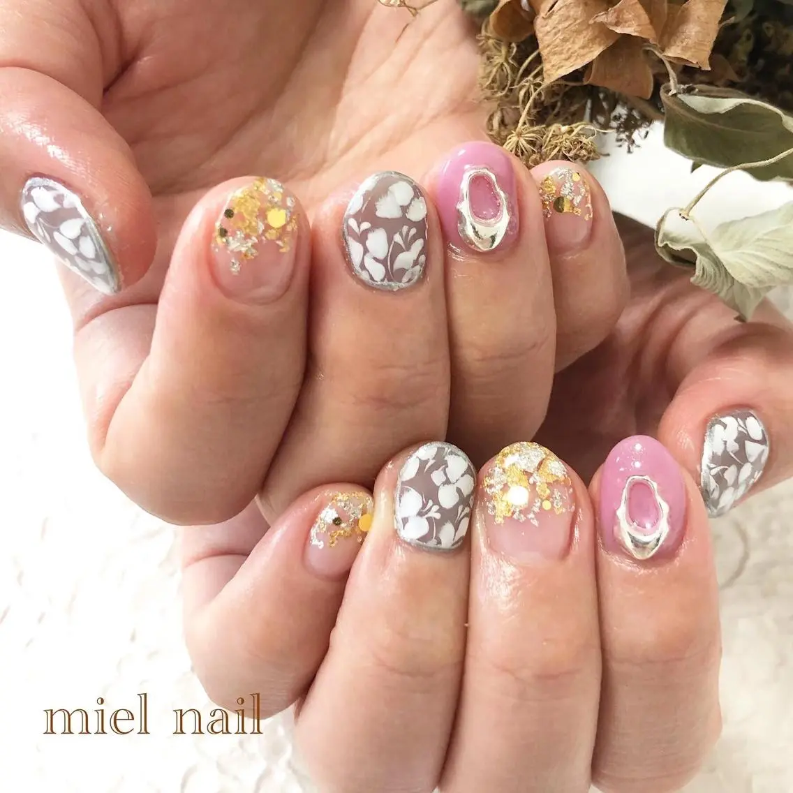 ネイル ハンドネイル miel nailのネイルデザイン