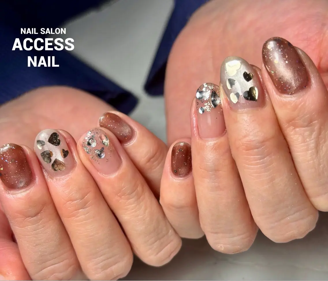 ネイル access nailのネイルデザイン