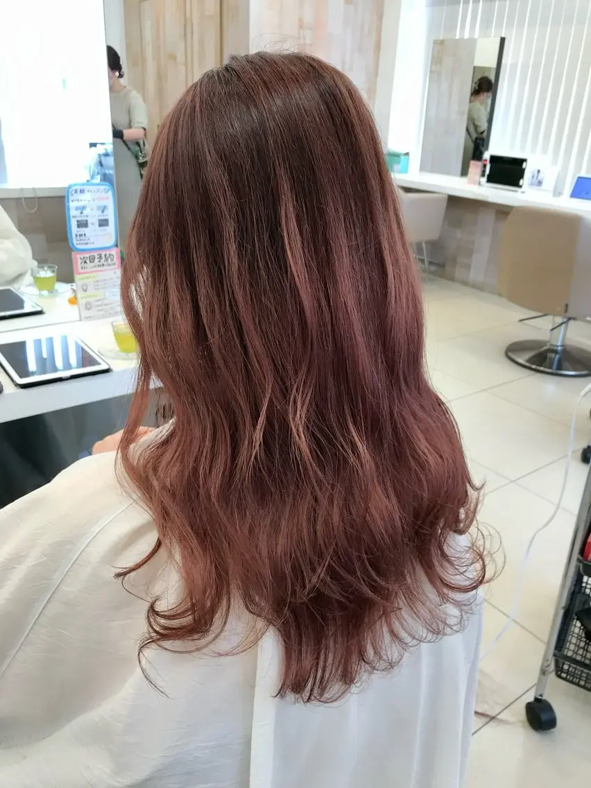 ロング カラー カット ヘアカラー トリートメント 大人可愛いをご提案✨ 宮崎　雅美のヘアスタイル