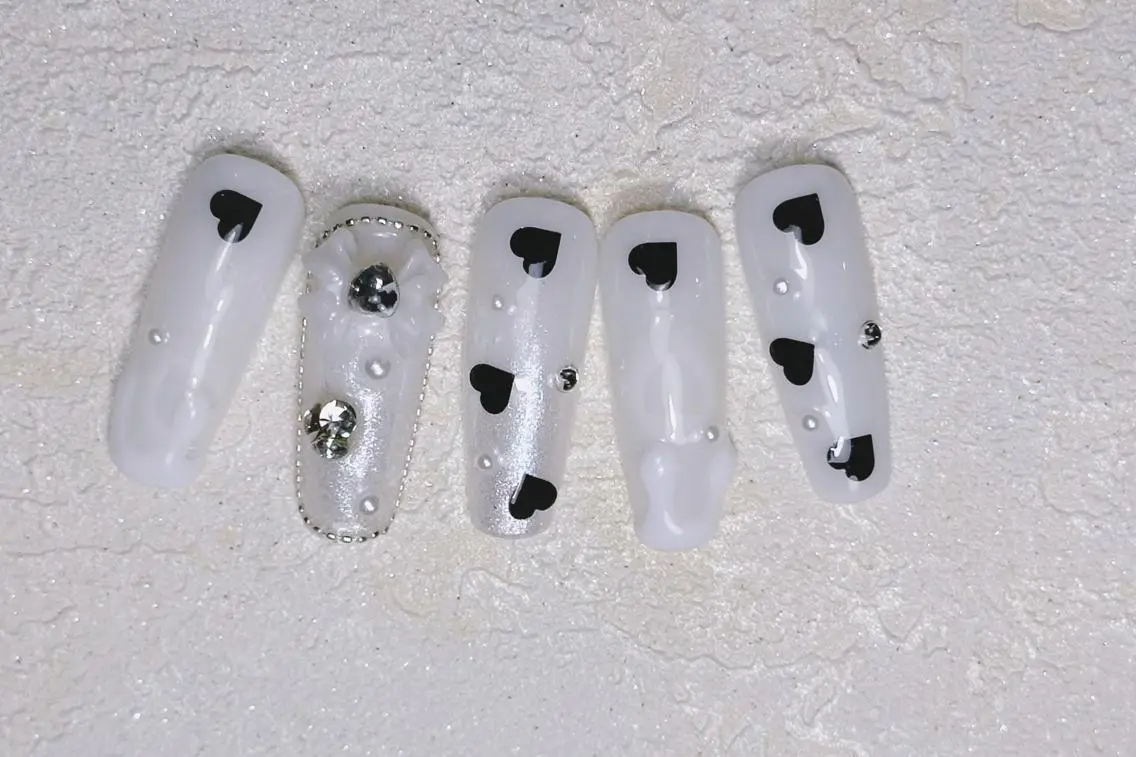 ネイル ロングネイル スカルプネイル ネイルチップ ワンホンネイル MSSugar Nailのネイルデザイン