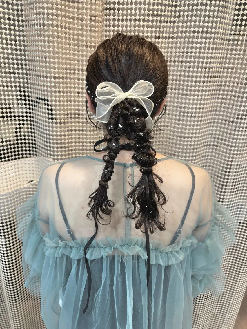 ロング rinrin 天文館のヘアスタイル