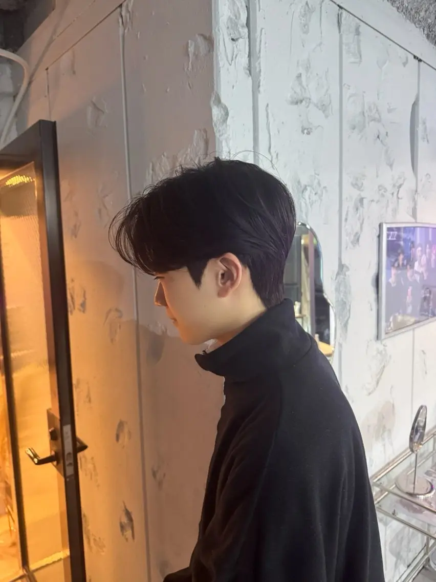 ショート メンズ ダウンパーマ メンズ韓国風 メンズパーマ 韓国風ヘア 韓国特化 なおきのヘアスタイル