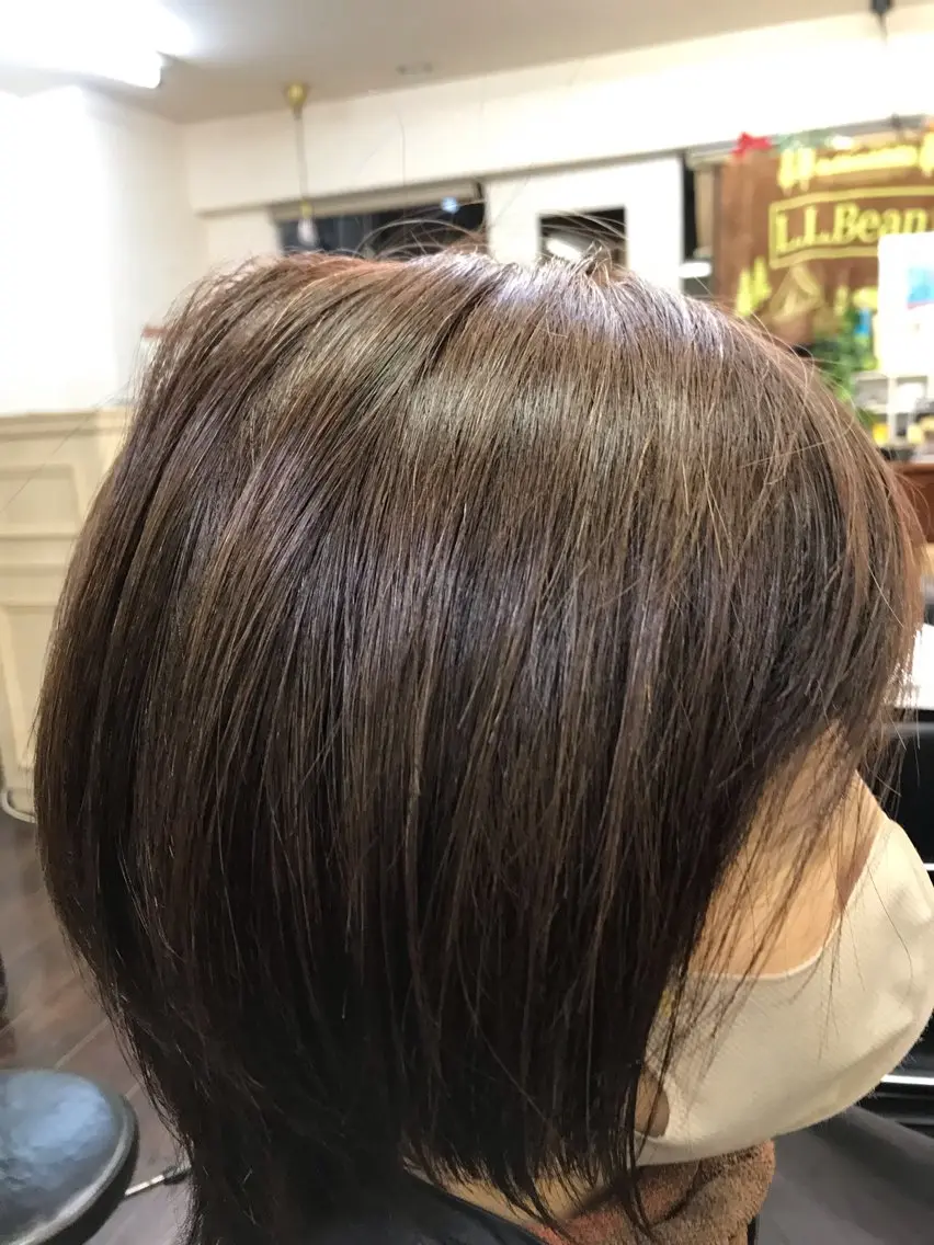 ショート カラー ヘアカラー トリートメント 桧山 真のヘアスタイル