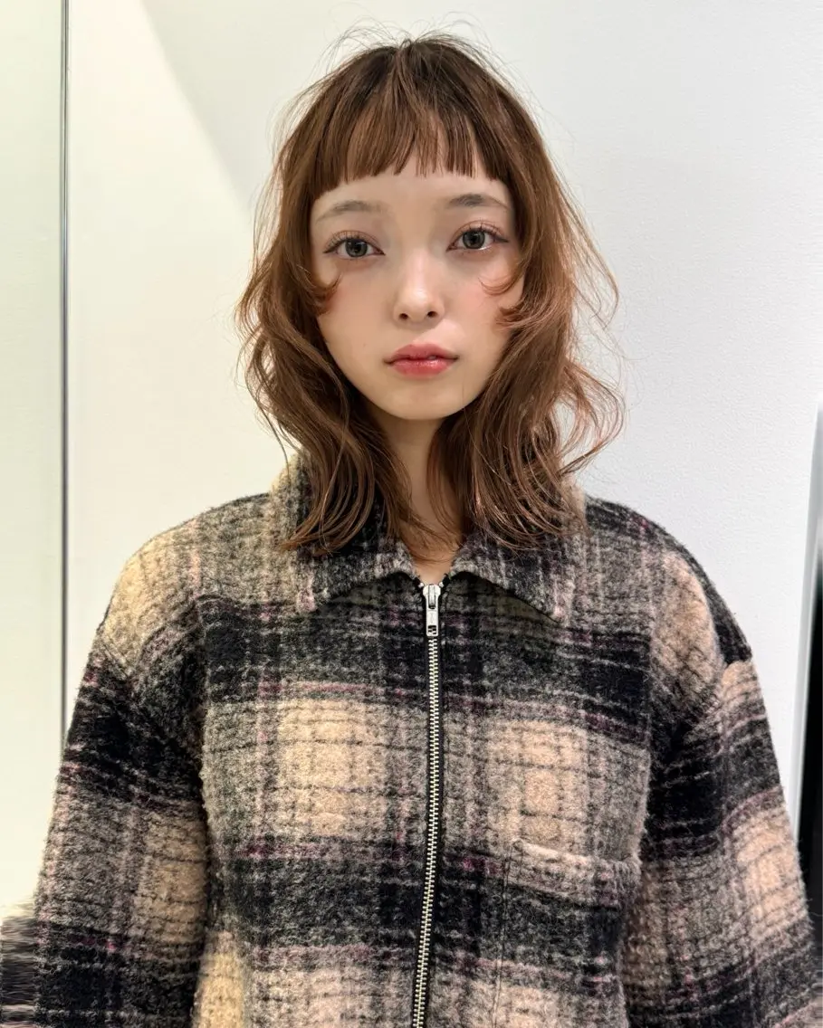 こだわりの顔周りカットの写真