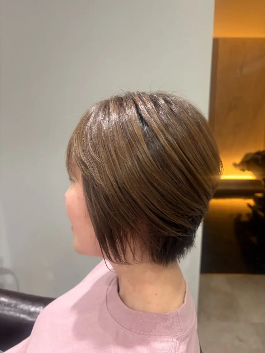 ショート ショートボブ ボブ ショートヘア カット Ouchi Ayumiのヘアスタイル