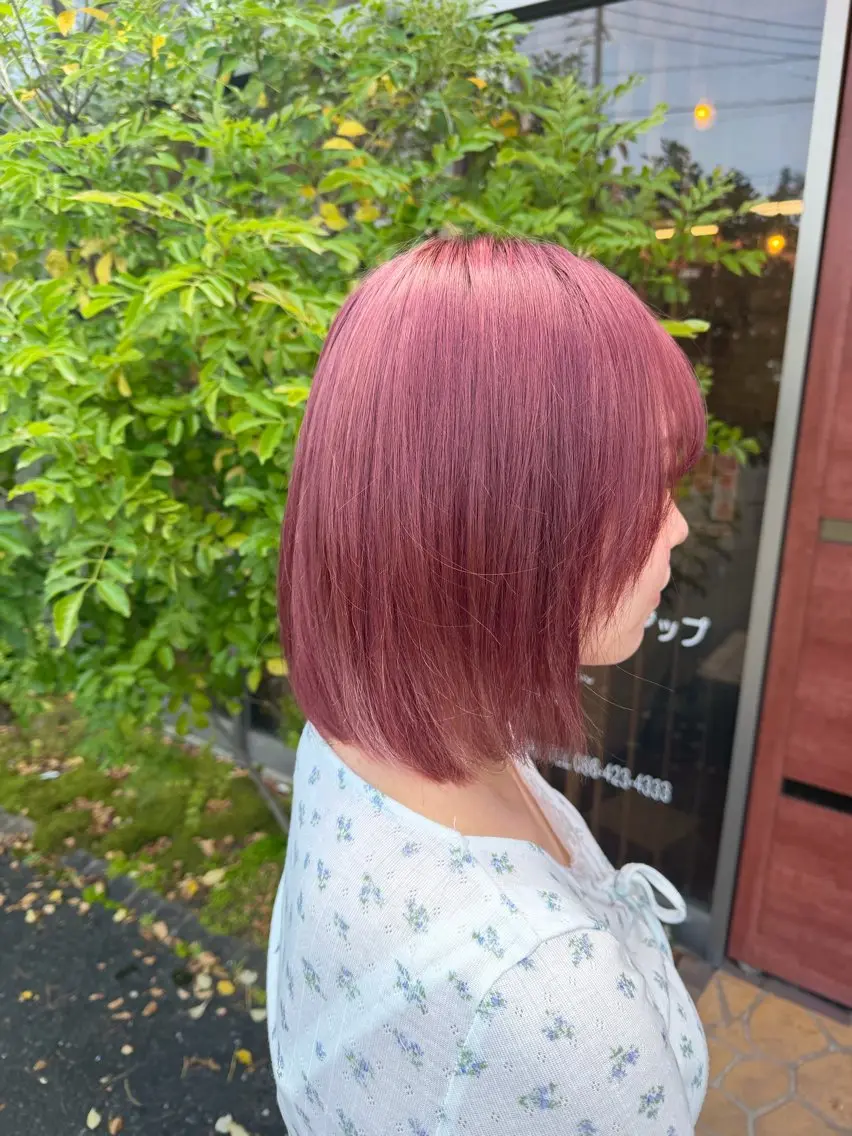 カラー set-up yuukaのヘアスタイル