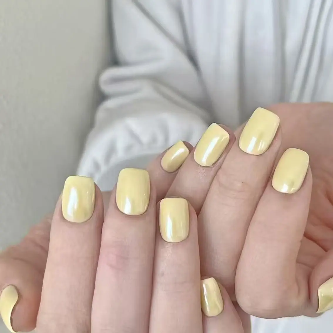 ネイル フラワーネイル フレンチネイル ジェルネイル ガラスフレンチ ハート ハンドネイル BabyYouMi nailのネイルデザイン