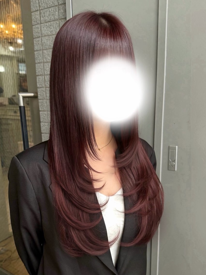 ミディアム カット ヘアカラー トリートメント 兒玉/暖色カラー/ 髪のお悩み相談😌のヘアスタイル