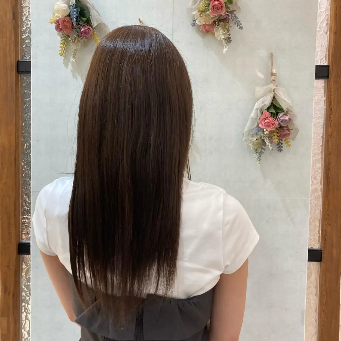 ロング ブリーチなしダブルカ ラー🎀透明感/AOのヘアスタイル