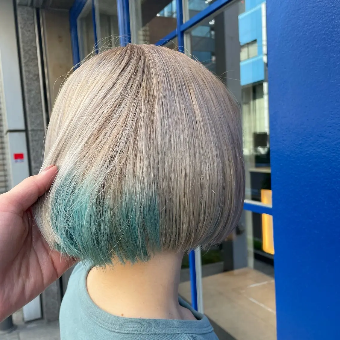 ミディアム ヘアカラー 🫧艶髪/ブリーチ 🐳honami🫧のヘアスタイル