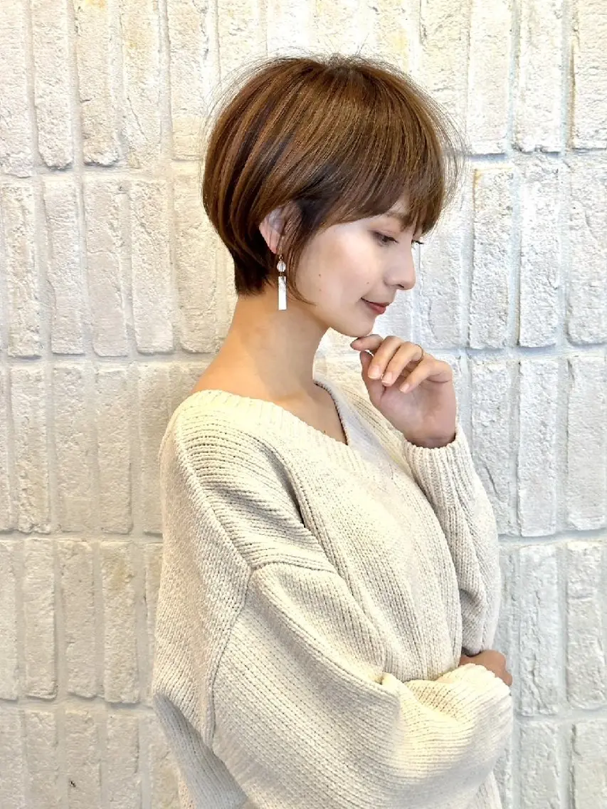 ショート 増田 耀のヘアスタイル