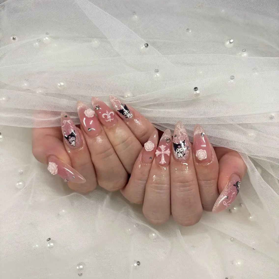 ネイル ハンドネイル ୨୧ mio୨୧のネイルデザイン