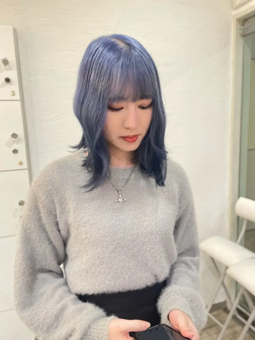 カラー 緑区/艶髪 🦋柿下のヘアスタイル
