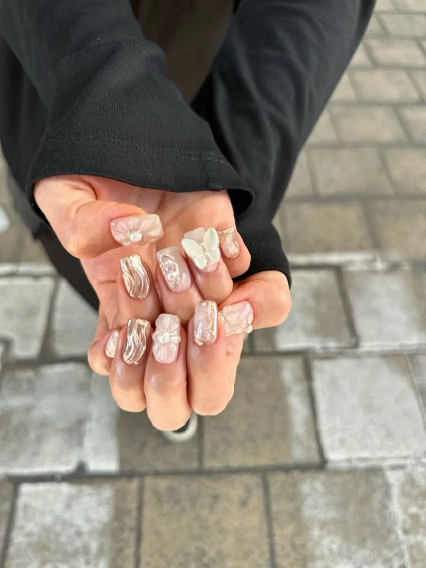 ネイル ハンドネイル nailsalon ∞ ﾐｶﾅﾙ ∞のネイルデザイン