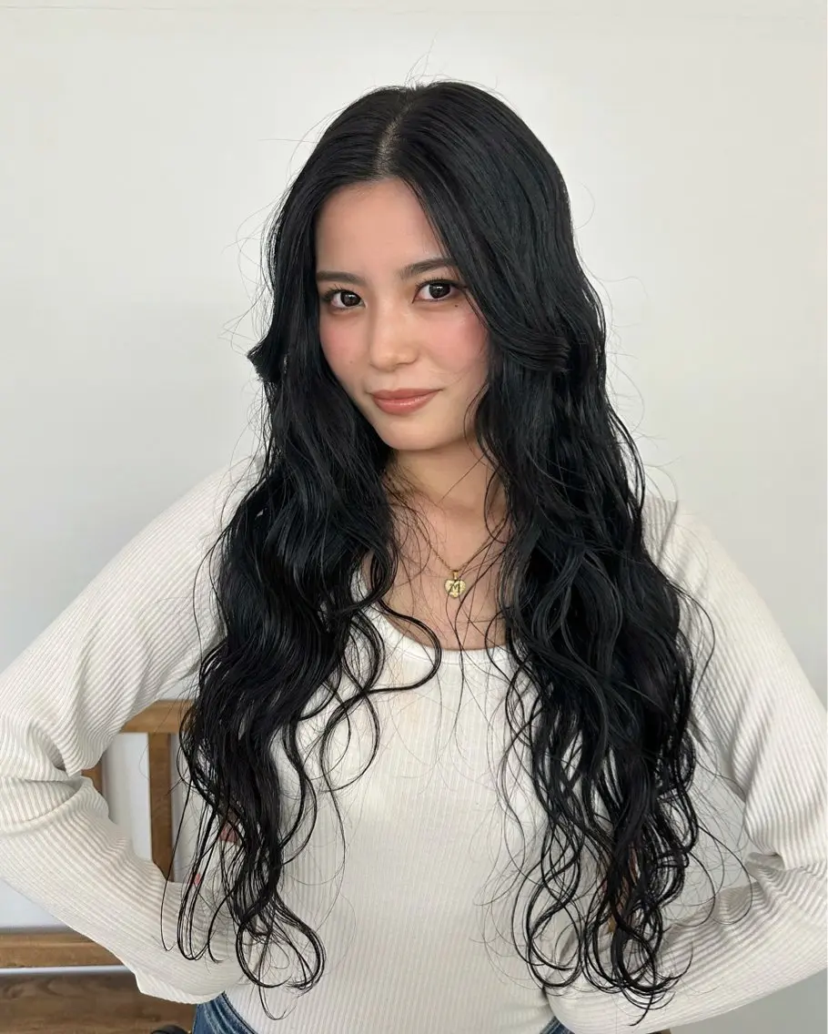 ロング カラー SAKURA/ CIEL福岡のヘアスタイル