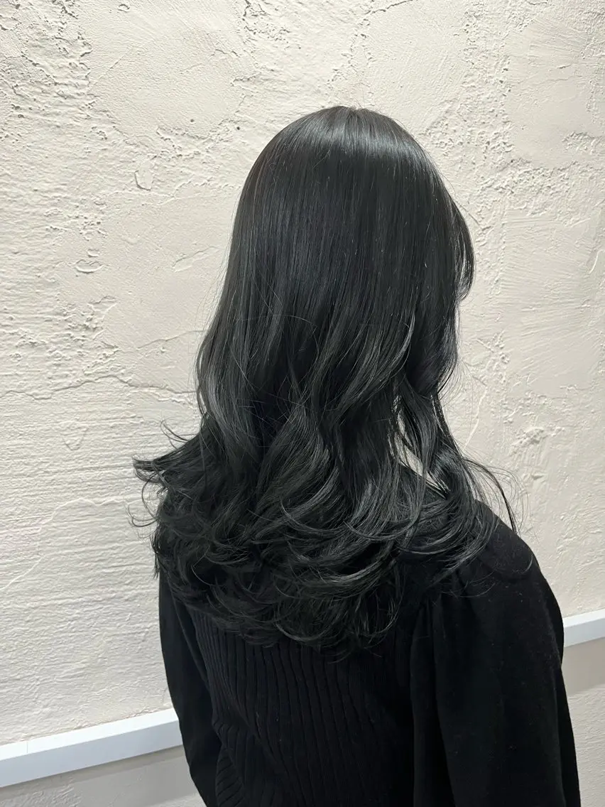 セミロング カラー 🩵似合わせカット SEIRA🩵のヘアスタイル