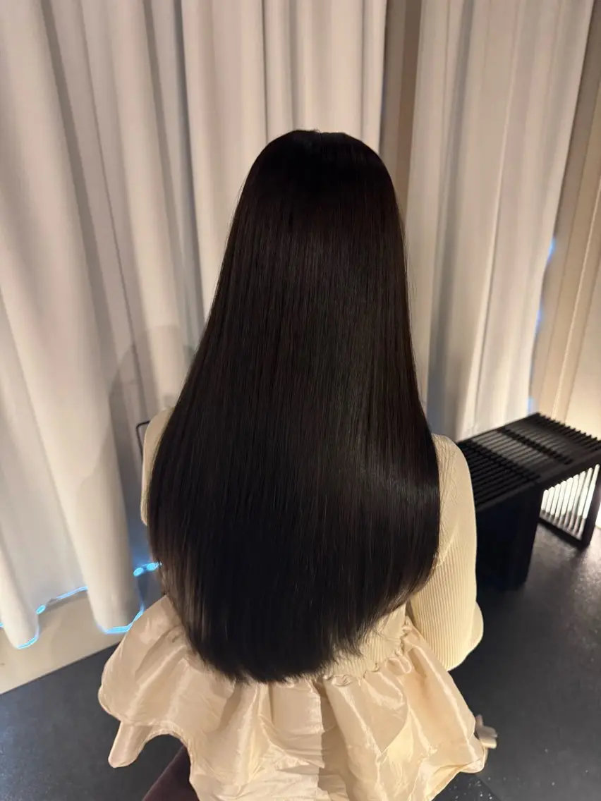 ロング カット トリートメント 梅雨の美髪矯正×艶髪 /賀川サトシのヘアスタイル